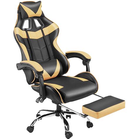 By laurel foundry modern farmhouse®. Black PC Gaming Chair for Adults, Large Size High Back ...