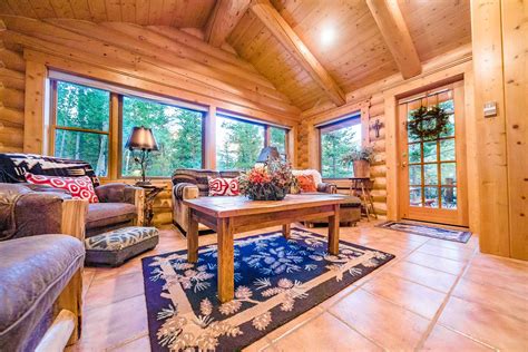 Maybe you would like to learn more about one of these? Luxury Log Cabin | Riverfront AirBnB & Vrbo with hot tub ...
