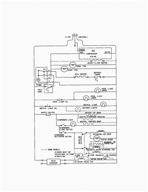 A wiring diagram is a simplified standard pictorial depiction of an electric circuit. Kenmore Refrigerator Wiring Schematic | Free Wiring Diagram