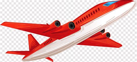 Cartoon de avião avião vermelho dos desenhos animados empresa geral