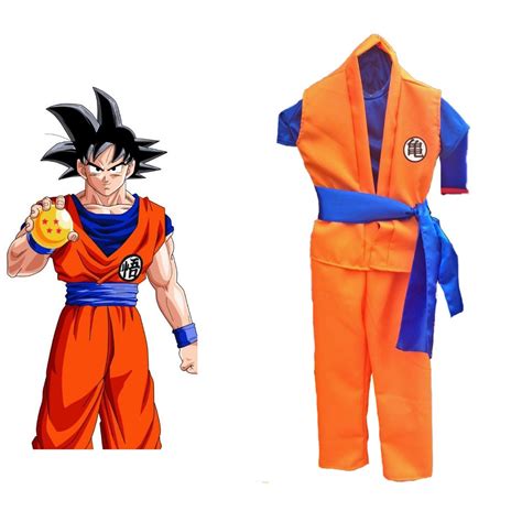 Disfraz Goku Dragon Ball Z Talla 4 A 16 Años 14990 En Mercado Libre