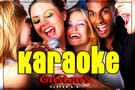 Karaoke Singers Gustons Grille And Tap