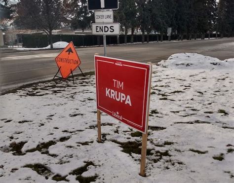 Kelowna Election Sign Mysteriously Shows Up In Vernon Vernon News