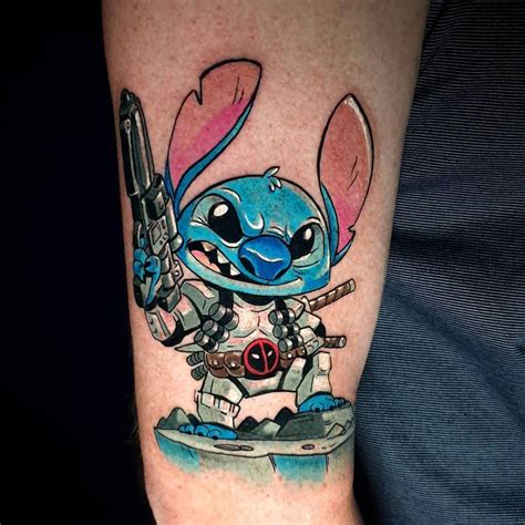 Stitch Tattoo Outline Drawing