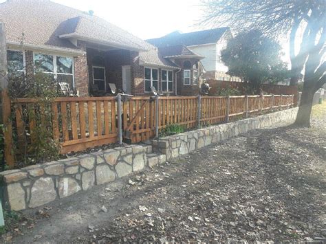 Dry stack stone dry stone pergola pictures stone fence garden entrance stone masonry outdoor garden furniture walk in the woods stone houses. Retaining Wall Fence DFW | JCL Landscaping, Dallas Texas