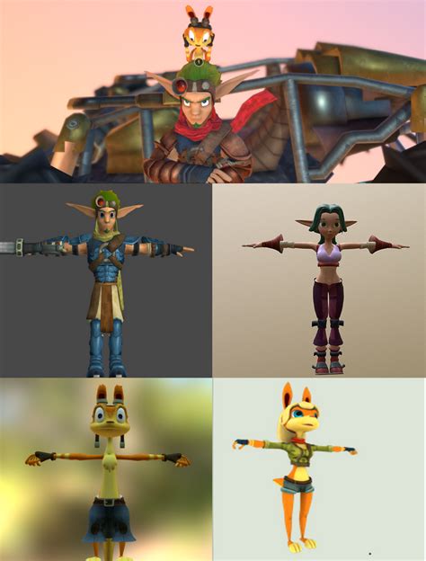 I Wish Jak And Daxter Characters Turn To Mmd Final By 9029561 On Deviantart
