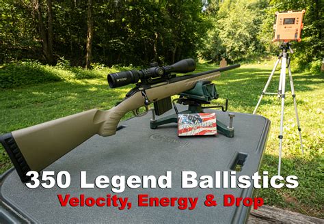 350 Legend Ballistics Velocity Energy And Drop Data