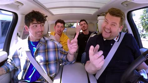 Jonas Brothers Join James Corden For Carpool Karaoke