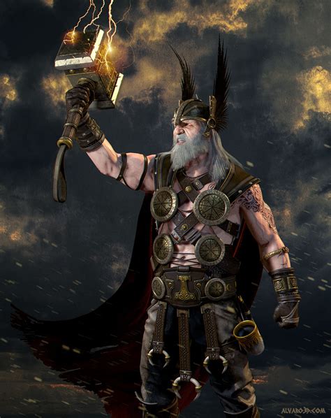 Artstation Ancient Thor