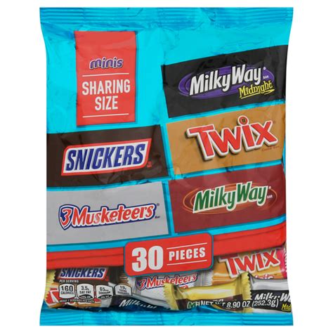 Save On Mars Minis Chocolate Favorites Candy Bars Variety Pack Sharing