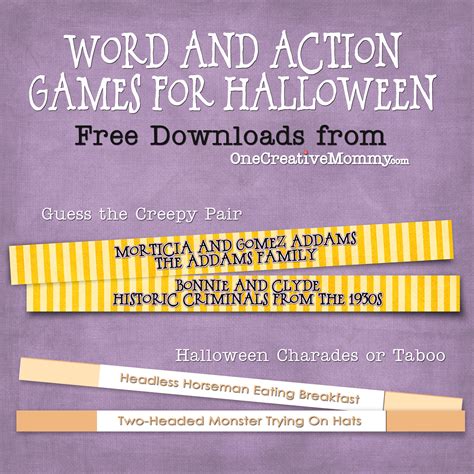 Halloween Party Games For Kids And Grownups Too