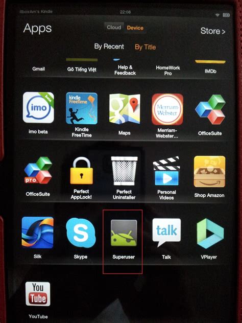 How To Root Amazon Kindle Fire Hd 89 It Box For Vn