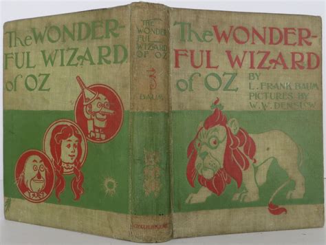 L Frank Baum The Wonderful Wizard Of Oz First Edition 1900 2007027