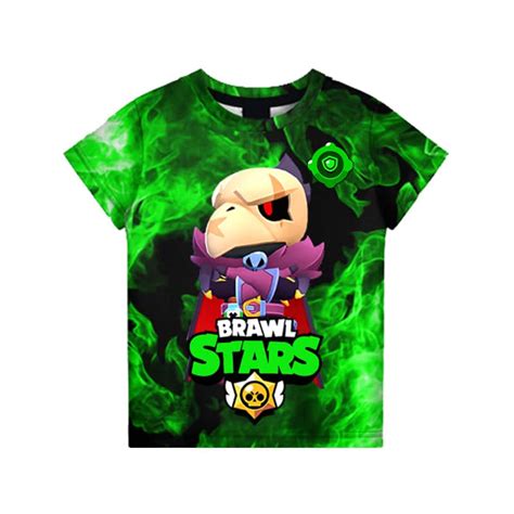 Brawl Stars Skull Crow T Shirt Tees Defense Booster Brawl Stars