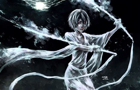 Wallpaper Gadis Fantasi Gadis Anime Mata Merah Pedang Pemutih Mitologi Kuchiki Rukia