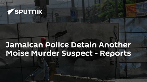 Jamaican Police Detain Another Moise Murder Suspect Reports