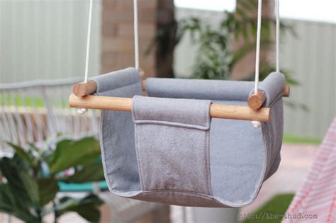 The model of this swing is a diy version of a finnish children's swing from somewhere between 70's and 80's. DIY Baby Swing - The Thud