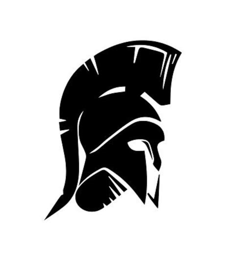 Spartan Helmet Svg