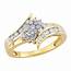 10Kt Yellow Gold Genuine 1/2Cttw Diamond Ring  Jewelry Rings