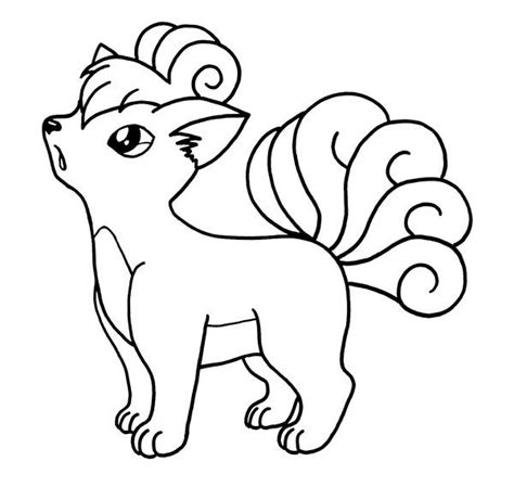Opens in a new window; Vulpix born with 1 white tail that splits 9tail has mind ...