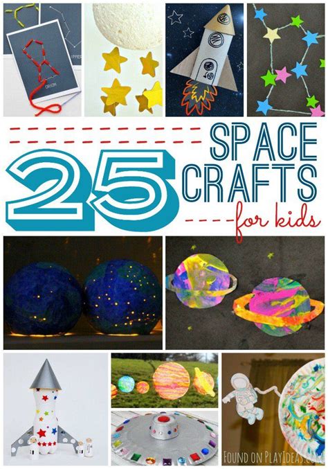 Education is a serious business, but kids just want to have fun. 25 Inspiring Space Crafts For Kids (con imágenes ...