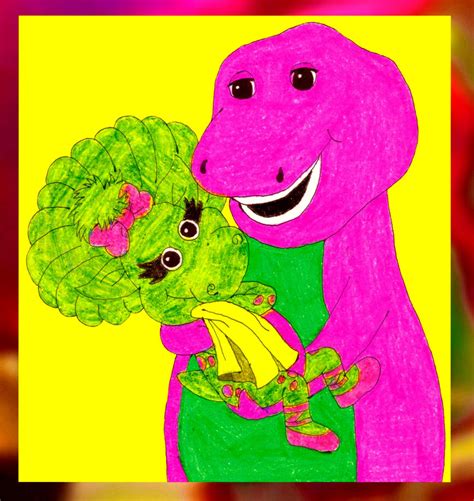 Cutest Picture Of Barney And Baby Bop By Bestbarneyfan On Deviantart
