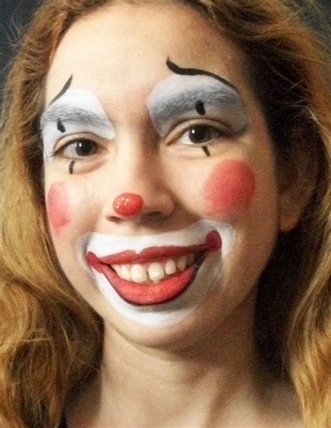 Beginner Clown Clown Makeup Clown Face Paint Female Clown