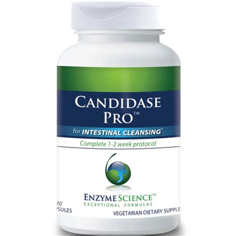 Candidase Pro Formerly Candida Control 84 Capsules Enzyme Science