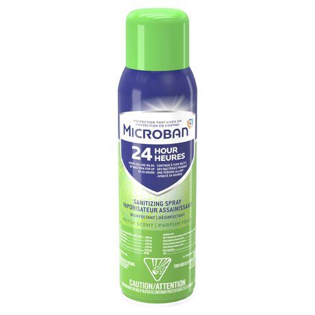 Microban Hour Disinfectant Sanitizing Spray Walmart Ca