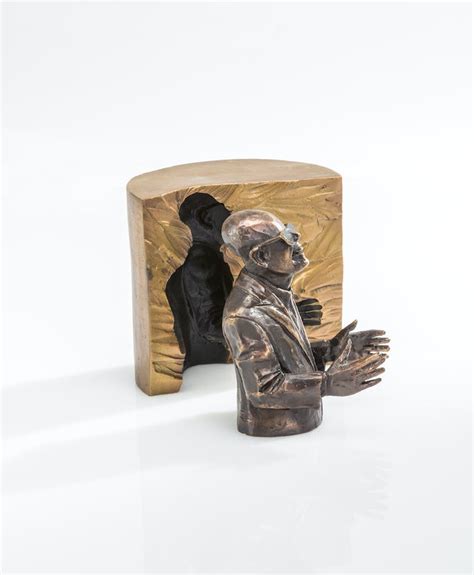 Bronzefigur Der Schwätzer Von Guido Messer Kaufen