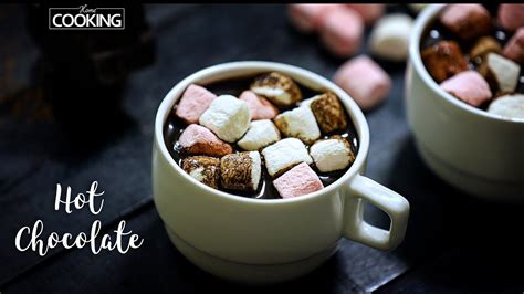 Hot Chocolate With Marshmallow Hot Chocolate Recipe Homemade Hot Cocoa Hot Drinks Youtube