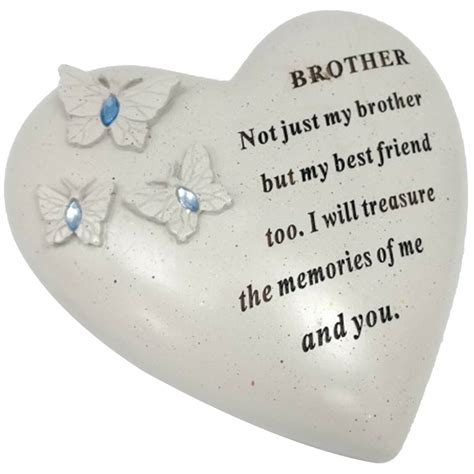 Graveside Memorial Ornaments Butterfly Gem Heart Stone Plaques Various