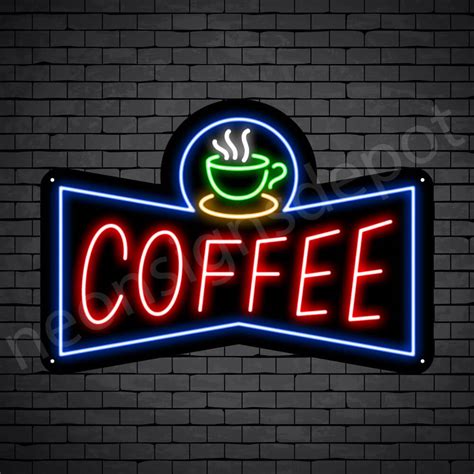 Coffee Neon Sign Coffee Small Cup - Neon Signs Depot