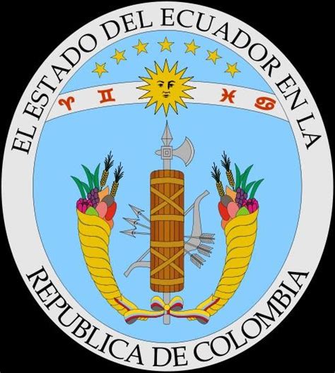 El Escudo Del Ecuador Para Pintar Mayhm