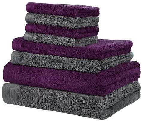 Pure silver cotton towels can be the right bath towels you need to treat your body better. Premium 8 Pieces Towel Set including 2 Bath Towels 30" x ...