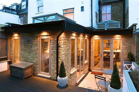 I like the garden path that not only runs through the middle of the gardens, but has a few age cracks in it that add plenty of character. Bennerley Rd. SW11 - Plusrooms | Garden room extensions ...