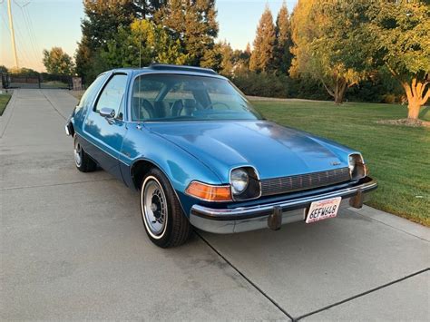 We got this beauty from the man that built this car. Original 1975 Manual AMC Pacer DL for sale - AMC Pacer ...