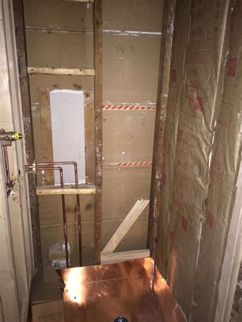 Do interior walls need vapor barrier? Shower wall insulation | Wall insulation, Bathrooms remodel