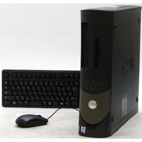 Dell Optiplex Gx260 P2400sf Pentium Windows2000 中古 デスクトップ パソコン Pc Yb5