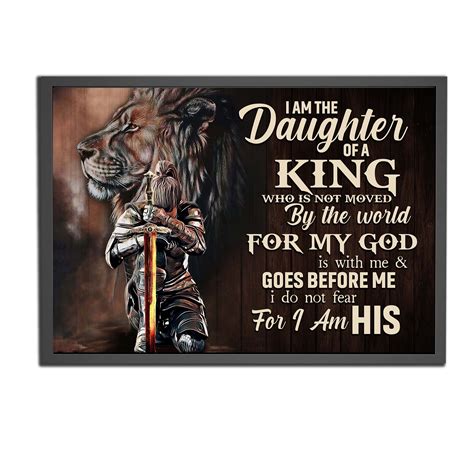 Buy I Am The Daughter Of A King Lion And Female Warrior Lion And