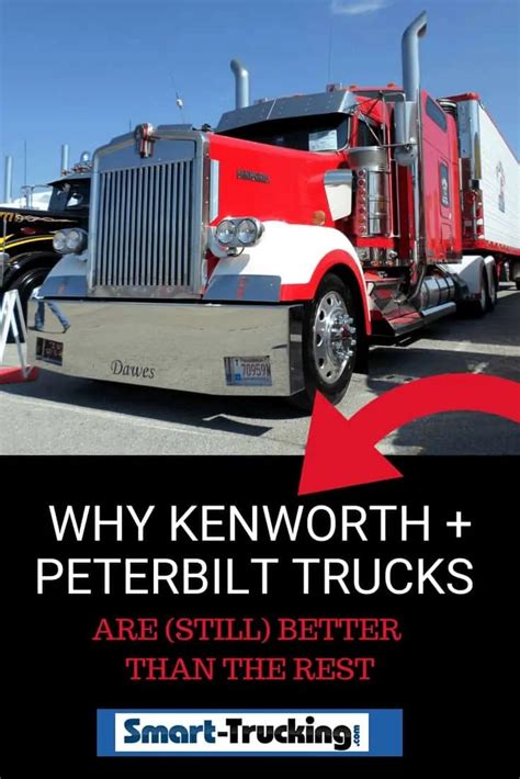 Why Kenworth And Peterbilt Trucks Are Still Better Than The Rest