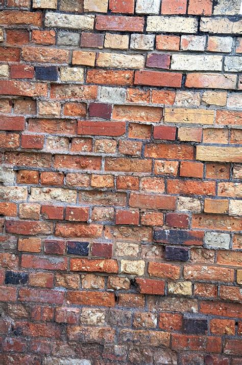 Brick Wall Row Texture Builder Photo Background And Picture For Free
