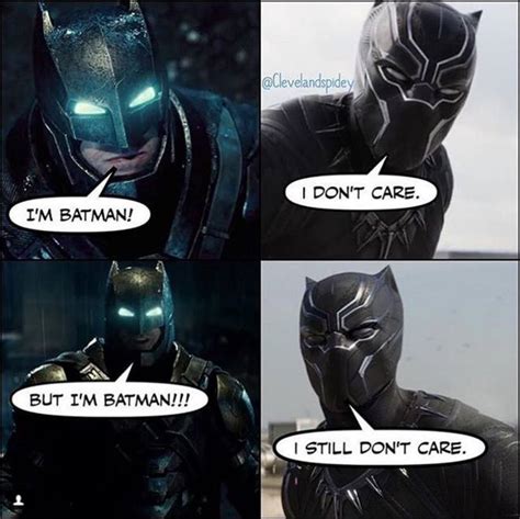 1 y 17 d ago. 13 Hysterically Funny Black Panther Vs Batman Memes