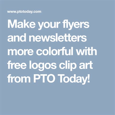 Make Your Flyers And Newsletters More Colorful With Free Logos Clip Art