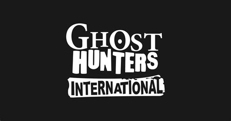 Ghost Hunters Academy International Logo Black Ghost Posters And