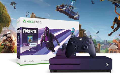 The Xbox One S Fortnite Battle Royale Special Edition Bundle Is Now