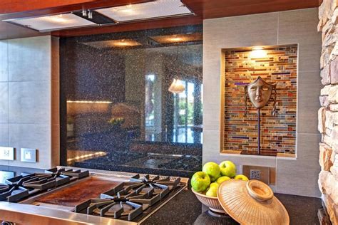 Asian Zen Kitchen Has Beautiful Hardwood Floor Jackson Design And