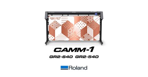 Roland Dg Launches Camm 1 Gr2 640540 Vinyl Cutters With Seamless Print