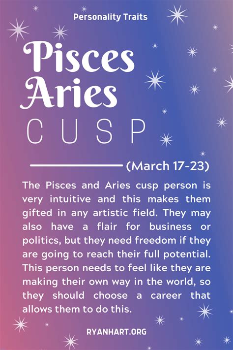 Pisces Aries Cusp Personality Traits Ryan Hart