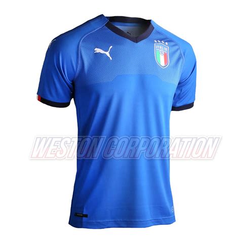 Italy Adult 17 18 Ss Home Shirt Weston Corporation